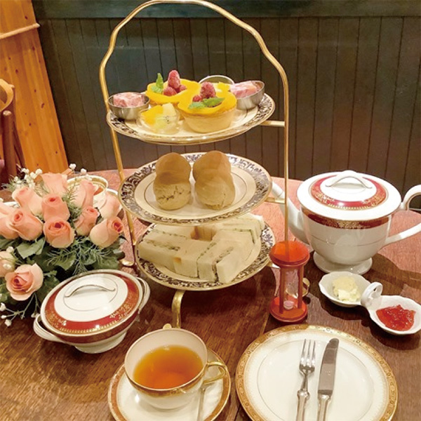 アフタヌーンティーセット写真